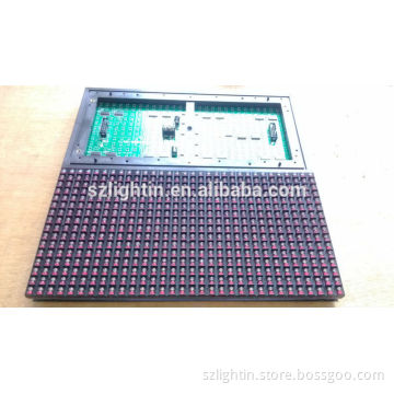 15.6 hd led screen single line indoor P10 double color led display screen mini led display screencar led display screen